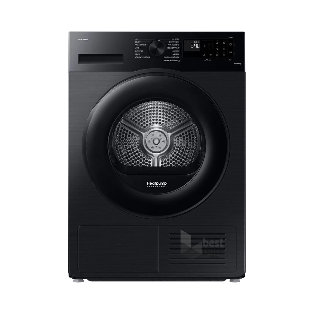 Samsung DV90DG52A0ABLE fekete, 9 kg, hőszivattyús, szárítógép