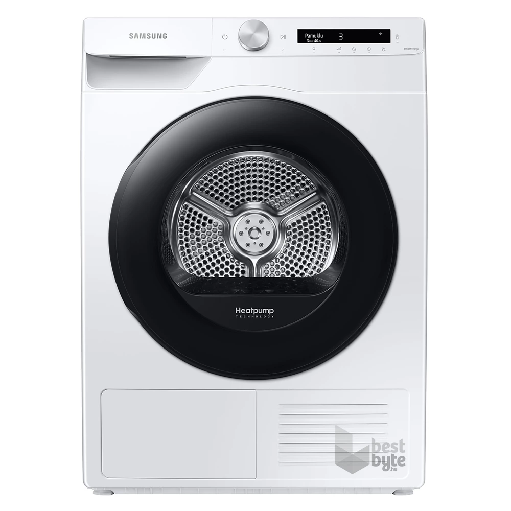Samsung DV90T5240AW/S6 fehér, 9 kg, hőszivattyús, szárítógép