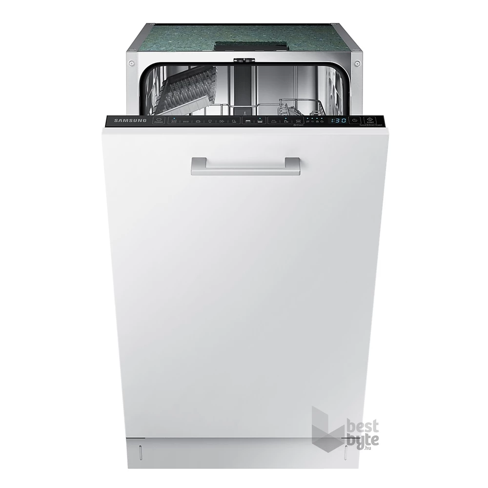 Samsung DW50R4060BB/EO programok száma: 6, keskeny beépíthető, 9 terítékes mosogatógép 