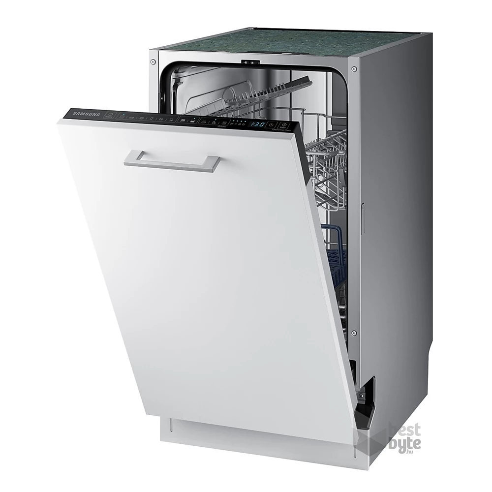 Samsung DW50R4060BB/EO programok száma: 6, keskeny beépíthető, 9 terítékes mosogatógép 