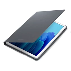 Samsung EF-BT500PJEG Galaxy Tab A7 10.4 (2022) SM-T503 / A7 10.4 (2020) SM-T505 szürke bőr hatású oldalra nyíló tok