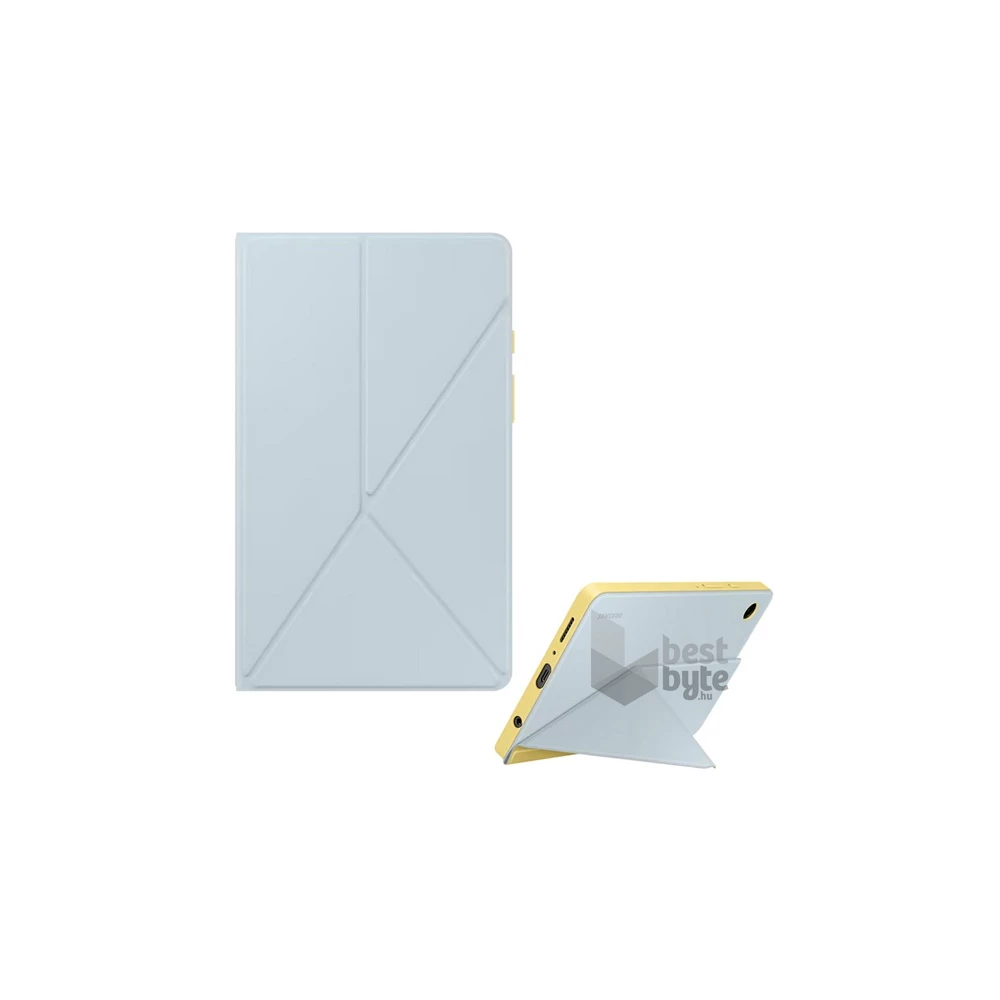 Samsung EF-BX110TLEGWW Galaxy Tab A9 LTE (SM-X115) / WIFI (SM-X110) világoskék bőr hatású oldalra nyíló tok