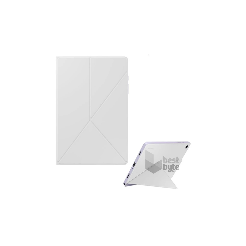 Samsung EF-BX210TWEGWW Galaxy Tab A9 Plus 5G (SM-X216) / WIFI (SM-X210) fehér bőr hatású oldalra nyíló tok