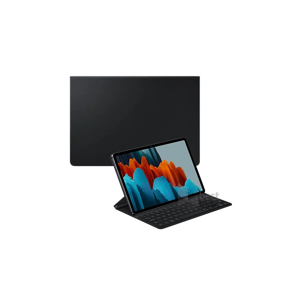 Samsung EF-DT630UBEGEU Galaxy Tab S8 LTE (SM-X706) / WIFI (SM-X700) / S7 (SM-T876) fekete bőr hatású billentyűzetes tok