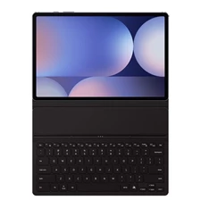 Samsung EF-DX820BBEGGB Galaxy Tab S10 Plus LTE / WIFI fekete bőr hatású oldalra nyíló billentyűzetes tok