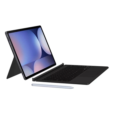 Samsung EF-DX825BBEGGB Galaxy Tab S10 Plus LTE (SM-X826B) / WIFI (SM-X820) fekete bőr hatású billentyűzetes tok