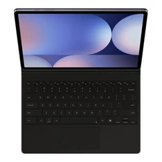 Samsung EF-DX825BBEGGB Galaxy Tab S10 Plus LTE (SM-X826B) / WIFI (SM-X820) fekete bőr hatású billentyűzetes tok