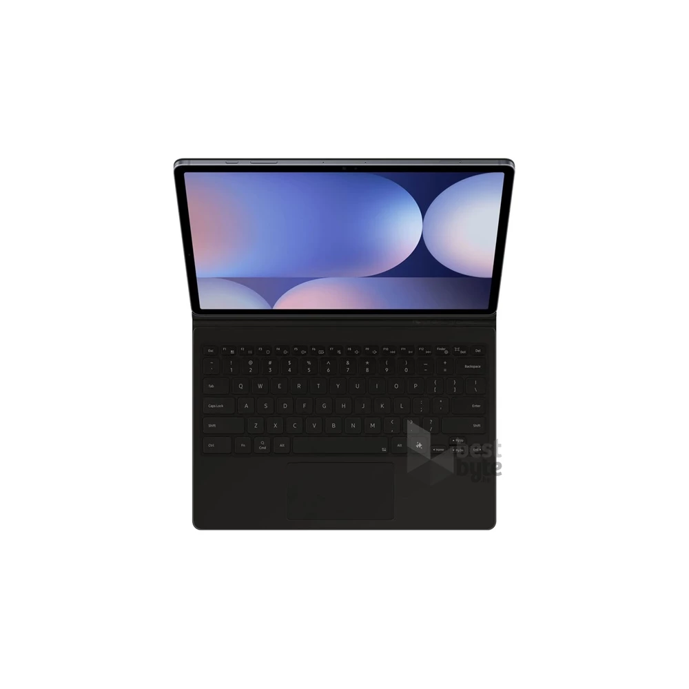 Samsung EF-DX825BBEGGB Galaxy Tab S10 Plus LTE (SM-X826B) / WIFI (SM-X820) fekete bőr hatású billentyűzetes tok