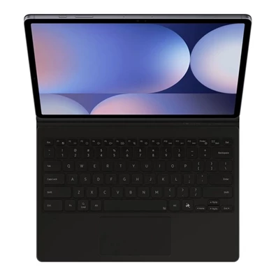 Samsung EF-DX825BBEGGB Galaxy Tab S10 Plus LTE (SM-X826B) / WIFI (SM-X820) fekete bőr hatású billentyűzetes tok