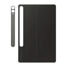 Samsung EF-DX825BBEGGB Galaxy Tab S10 Plus LTE (SM-X826B) / WIFI (SM-X820) fekete bőr hatású billentyűzetes tok