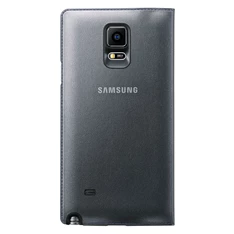 Samsung EF-NN910BCEG Galaxy Note 4 fekete flip LED tok