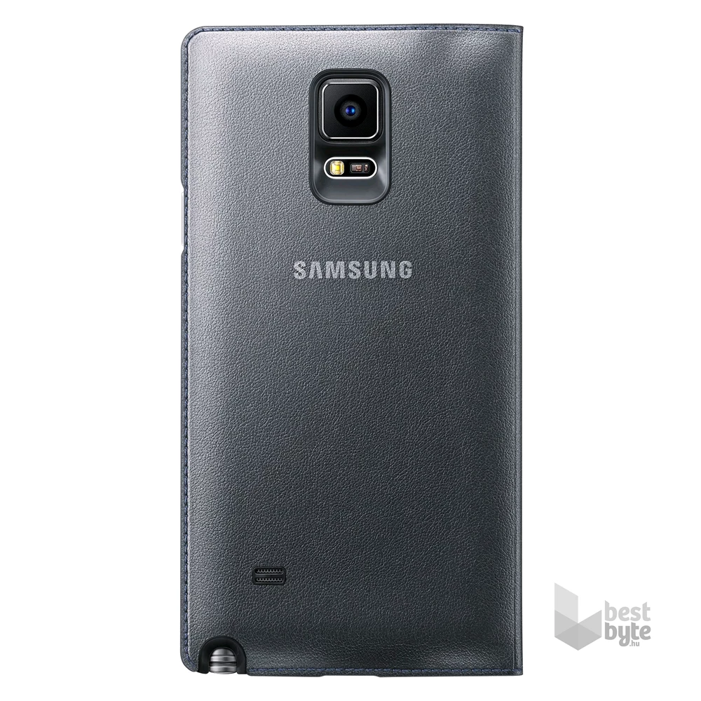 Samsung EF-NN910BCEG Galaxy Note 4 fekete flip LED tok