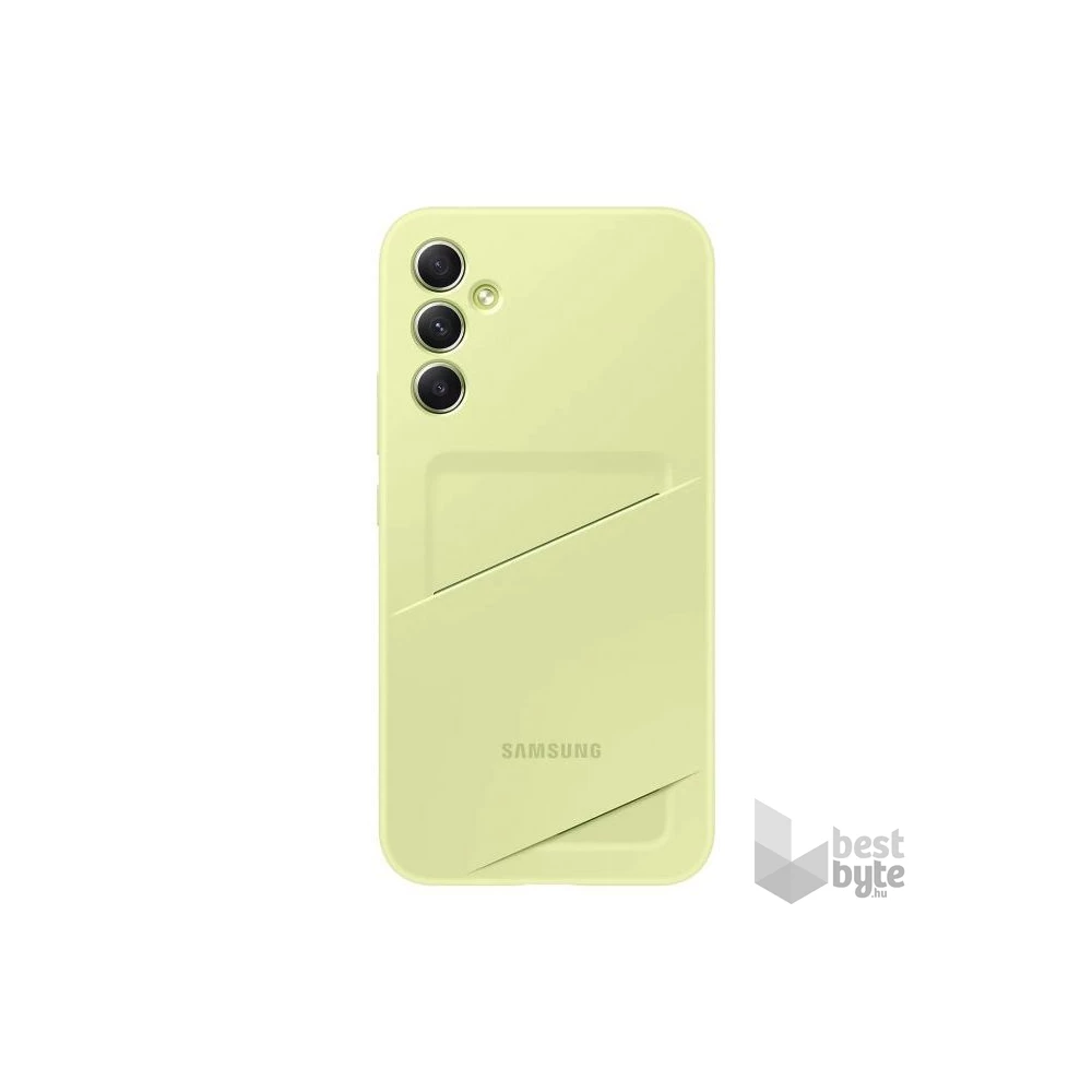 Samsung EF-OA346TGEGWW Galaxy A34 5G zöld kártyatartós hátlap