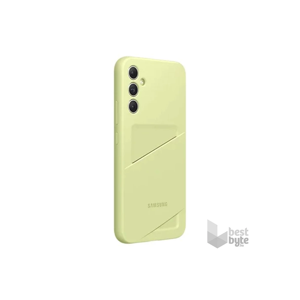 Samsung EF-OA346TGEGWW Galaxy A34 5G zöld kártyatartós hátlap
