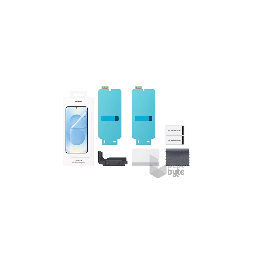 Samsung EF-US931CTEGWW 2db Galaxy S25 (SM-S931) kijelzővédő + segédkeret