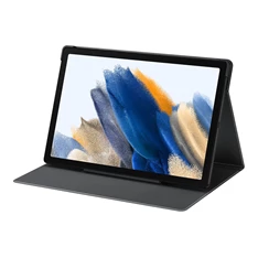 Samsung EF-BX200PJEGWW Galaxy Tab A8 10.5 LTE (2021) SM-X205 / WIFI (2021) SM-X200 szürke bőr hatású oldalra nyíló tok