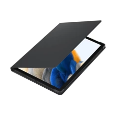 Samsung EF-BX200PJEGWW Galaxy Tab A8 10.5 LTE (2021) SM-X205 / WIFI (2021) SM-X200 szürke bőr hatású oldalra nyíló tok