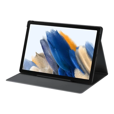 Samsung EF-BX200PJEGWW Galaxy Tab A8 10.5 LTE (2021) SM-X205 / WIFI (2021) SM-X200 szürke bőr hatású oldalra nyíló tok