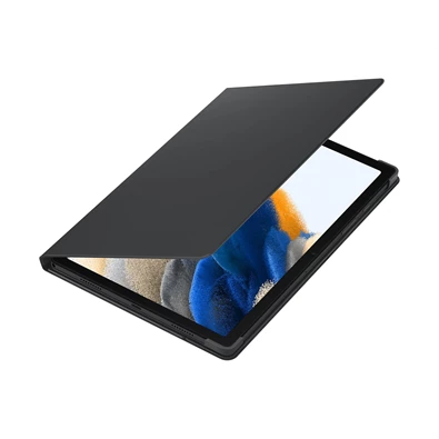 Samsung EF-BX200PJEGWW Galaxy Tab A8 10.5 LTE (2021) SM-X205 / WIFI (2021) SM-X200 szürke bőr hatású oldalra nyíló tok