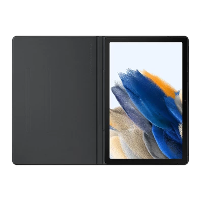 Samsung EF-BX200PJEGWW Galaxy Tab A8 10.5 LTE (2021) SM-X205 / WIFI (2021) SM-X200 szürke bőr hatású oldalra nyíló tok