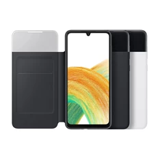 Samsung EF-EA336PBEGEE Galaxy A33 5G (SM-A336) fekete oldalra nyíló tok
