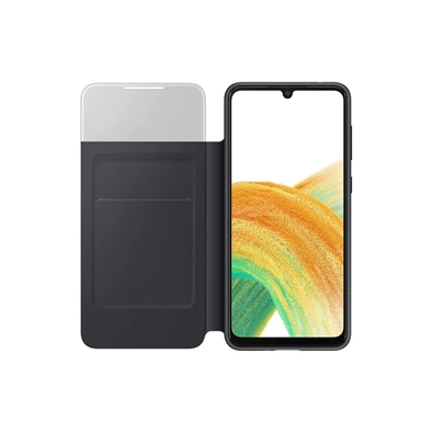 Samsung EF-EA336PBEGEE Galaxy A33 5G (SM-A336) fekete oldalra nyíló tok