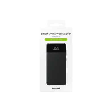 Samsung EF-EA336PBEGEE Galaxy A33 5G (SM-A336) fekete oldalra nyíló tok