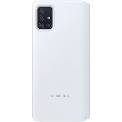 Samsung EF-EA715PWEG Galaxy A71 fehér s-view wallet cover tok