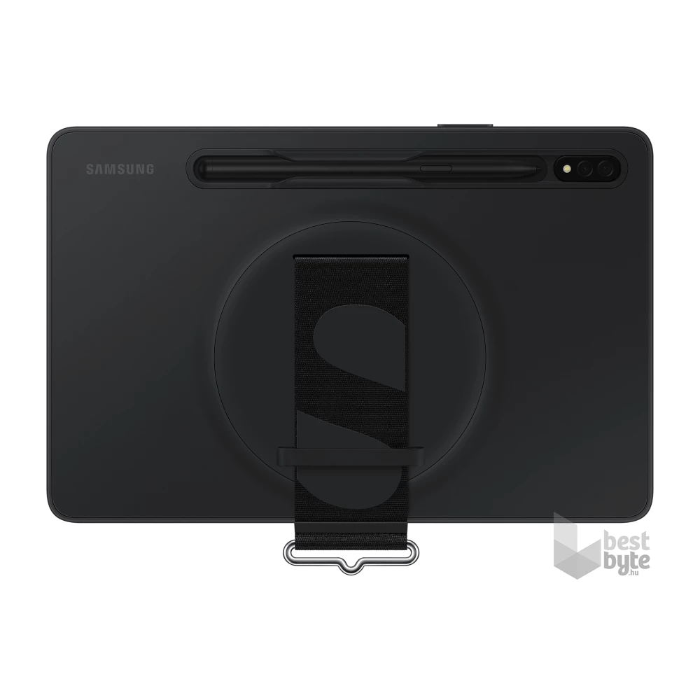 Samsung EF-GX700CBEGWW Galaxy Tab S8 strap cover fekete védőtok