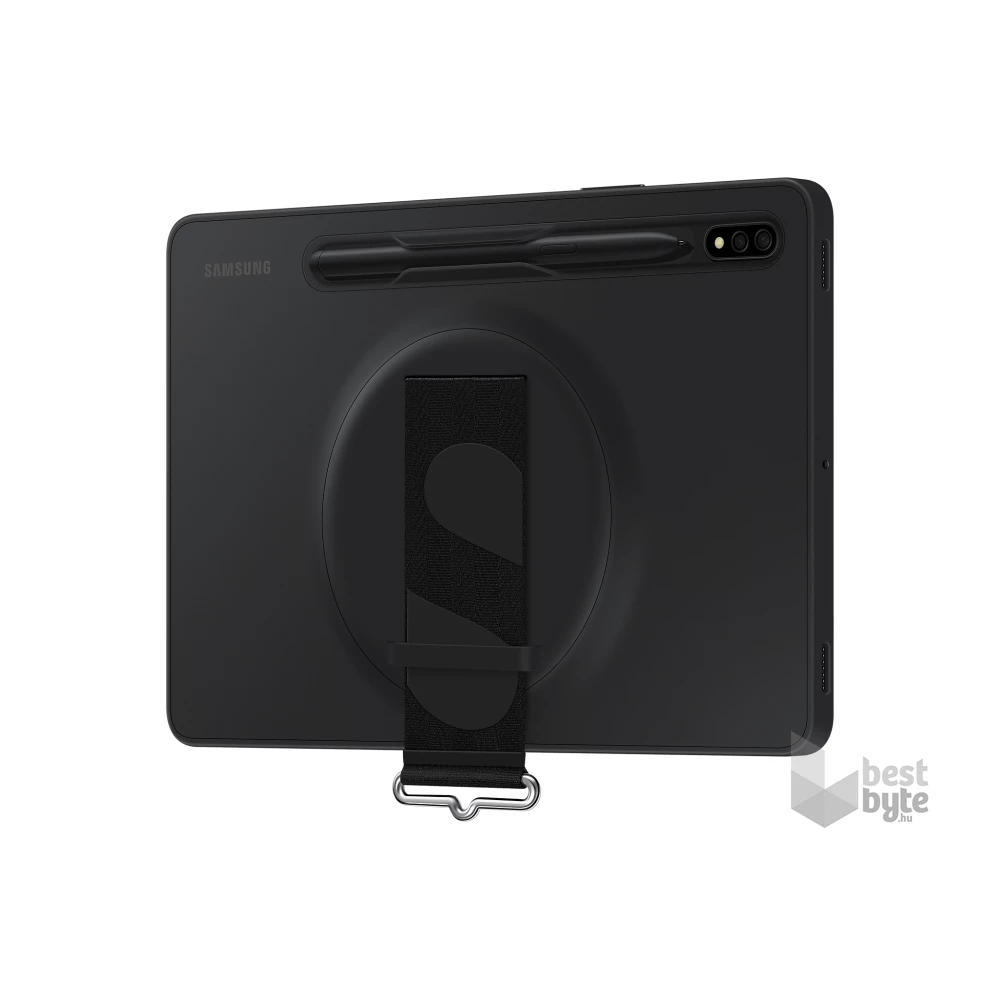 Samsung EF-GX700CBEGWW Galaxy Tab S8 strap cover fekete védőtok