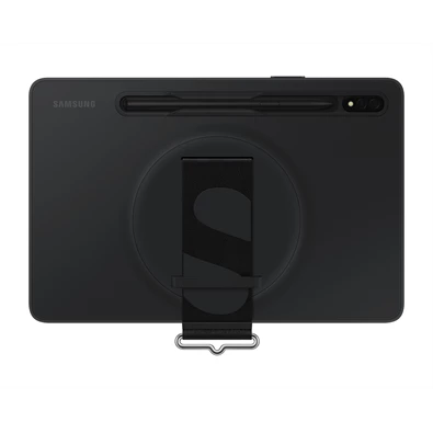 Samsung EF-GX700CBEGWW Galaxy Tab S8 strap cover fekete védőtok