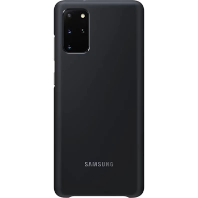 Samsung EF-KG985CBEGEU Galaxy S20+ fekete LED cover hátlap