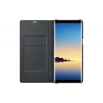 Samsung EF-NN950PBEG Galaxy Note 8 fekete LED cover tok