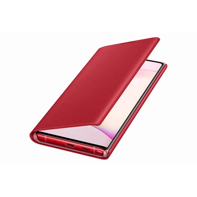 Samsung EF-NN970PREGWW Galaxy Note 10 (SM-N970F) piros oldalra nyíló tok