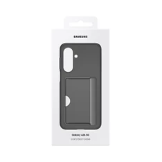 Samsung EF-OA266TBEGWW Galaxy A26 kártyatartós fekete műanyag hátlap