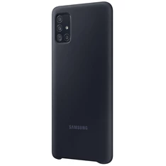 Samsung EF-PA515TBEG Galaxy A51 fekete szilikon hátlap
