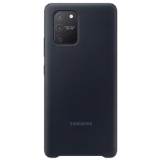 Samsung EF-PG770TBEG Galaxy S10 Lite fekete szilikon hátlap