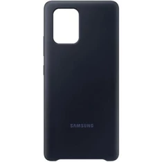 Samsung EF-PG770TBEG Galaxy S10 Lite fekete szilikon hátlap