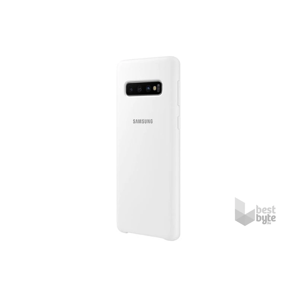 Samsung EF-PG770TWEG Galaxy S10 Lite fehér szilikon hátlap