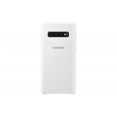 Samsung EF-PG973TWEG Galaxy S10 fehér szilikon védőtok