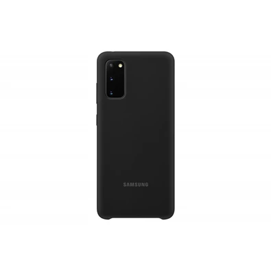 Samsung EF-PG980TBEGEU Galaxy S20 fekete szilikon hátlap