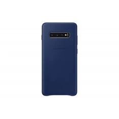 Samsung EF-VG975LNEG Galaxy S10+ sötétkék bőr hátlap