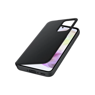 Samsung EF-ZA356CBEGWW Galaxy A35 5G (SM-A356) fekete oldalra nyíló tok