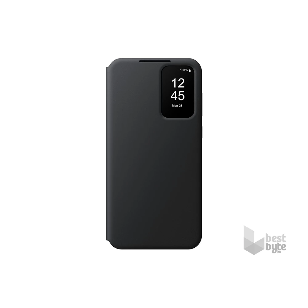 Samsung EF-ZA556CBEGWW Galaxy A55 Smart View Wallet fekete oldalra nyíló tok