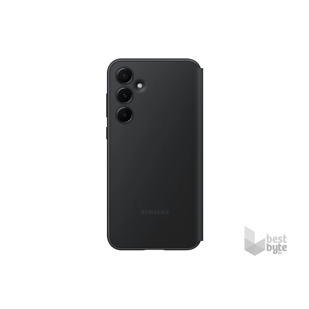Samsung EF-ZA556CBEGWW Galaxy A55 Smart View Wallet fekete oldalra nyíló tok