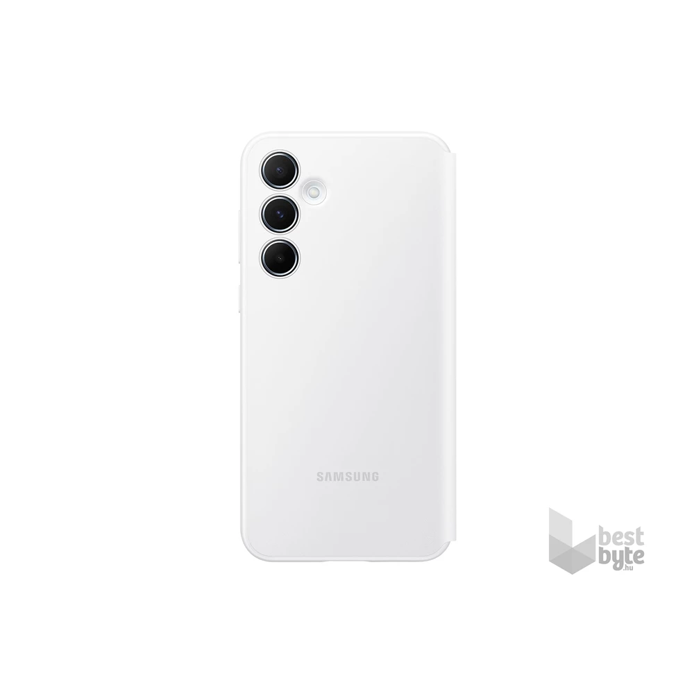 Samsung EF-ZA556CWEGWW Galaxy A55 5G (SM-A556) fehér oldalra nyíló tok