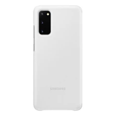 Samsung EF-ZG980CWEGEU Galaxy S20 fehér clear view cover tok
