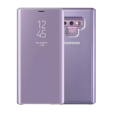 Samsung EF-ZN960CVEG Galaxy Note 9 levendula clear view cover tok