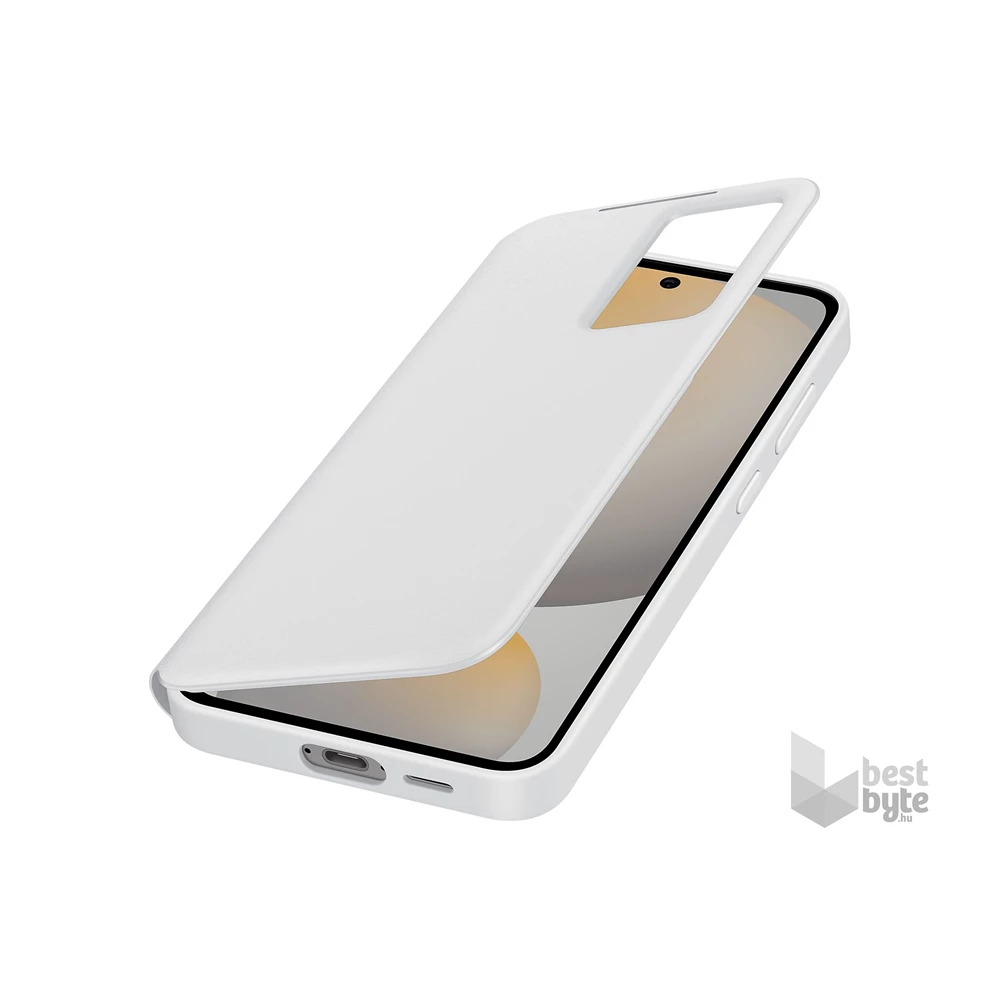 Samsung EF-ZS721CWEGWW Galaxy S24 FE Smart View fehér oldalra nyíló tok