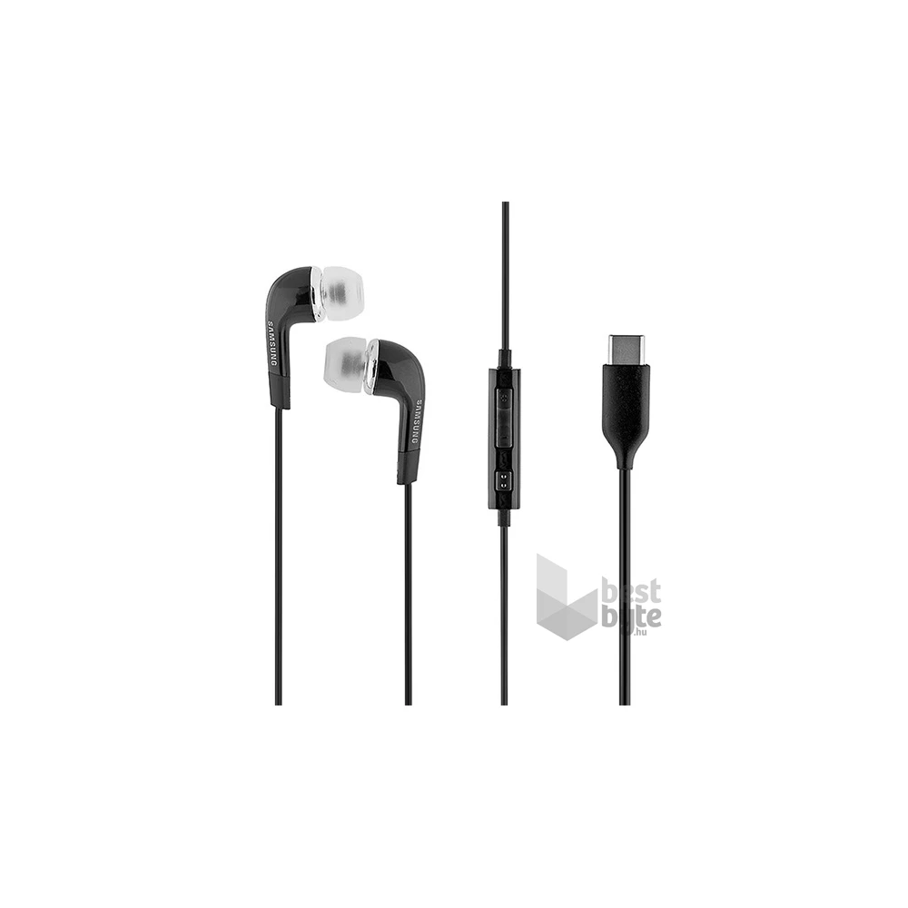 Samsung EHS64_TYPE-C Type-C fekete fülhallgató